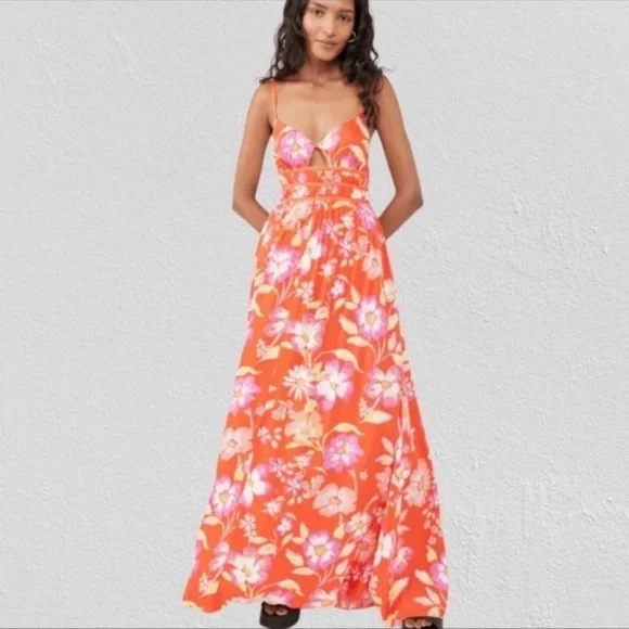 Free People WISTERIA MAXI DRESS NWT - Picture 2 of 15